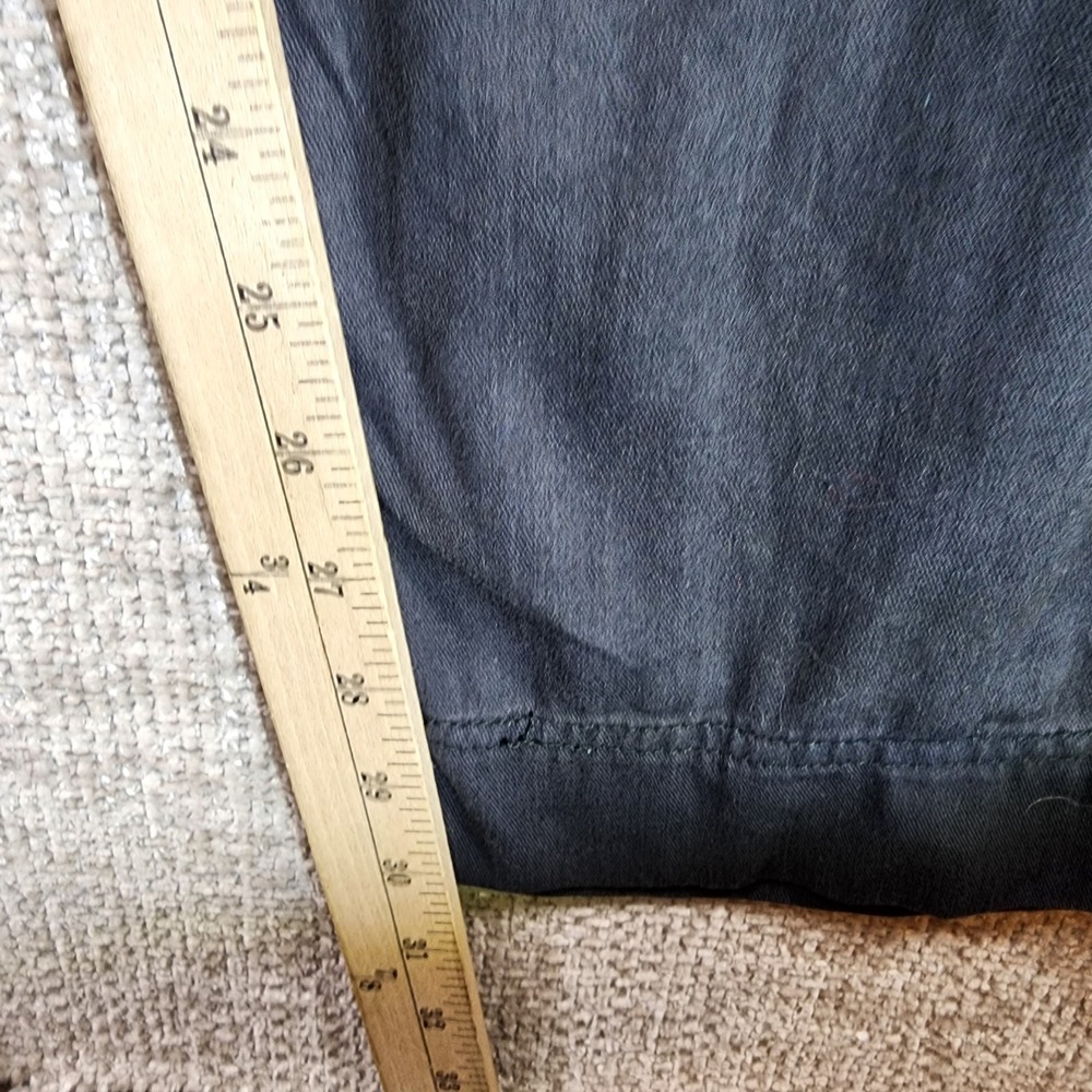 Anthropologie Unpublished Utility Jumpsuit Coveralls Womens M Blue Belted EUC - Picture 8 of 16